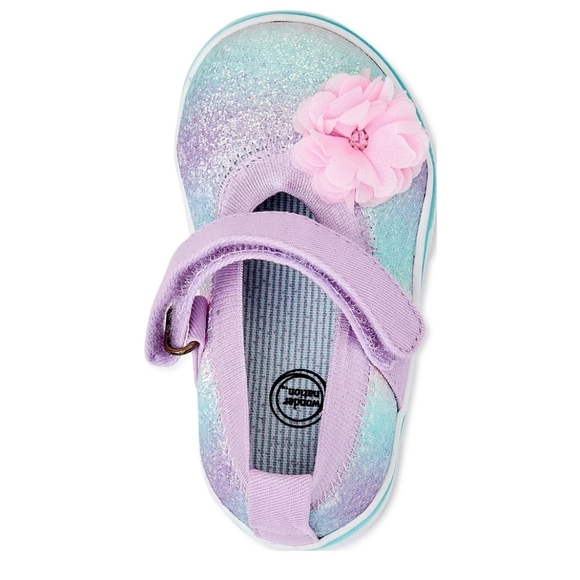 Wonder Nation Baby Girl Mary Janes - Picture 2 of 8